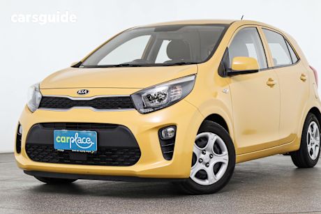 Yellow 2017 Kia Picanto Hatchback S (Aeb)
