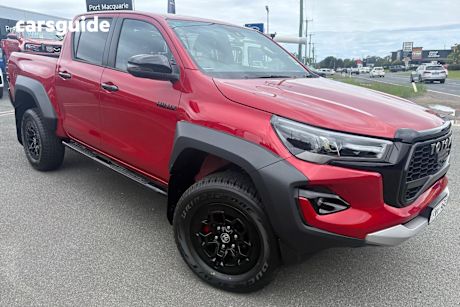 Red 2025 Toyota Hilux Double Cab Pick Up Gr-Sport (4X4)