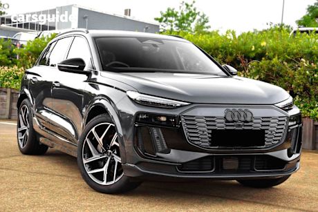 Grey 2025 Audi Q6 E-Tron Wagon Quattro