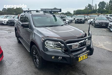 Grey 2016 Holden Colorado Crew Cab Pickup Z71 (4X4)