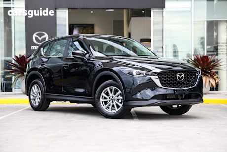 Black 2025 Mazda CX-5 Wagon G25 Maxx Sport (Fwd)