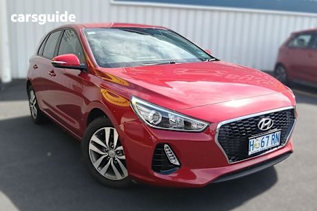 Red 2018 Hyundai I30 Hatchback Active