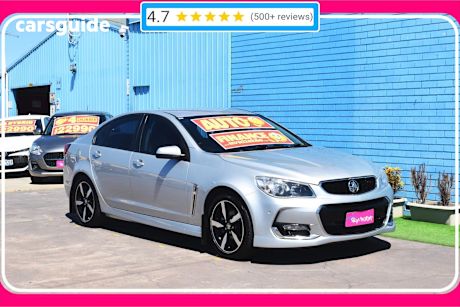 Silver 2017 Holden Commodore Sedan Sv6