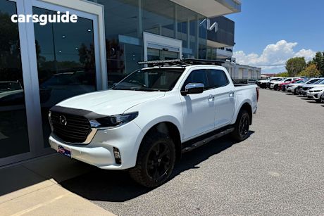 White 2020 Mazda BT-50 Dual Cab Pick-up Gt (4X4)