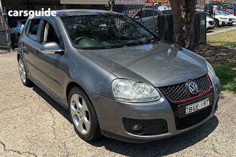 Grey 2008 Volkswagen Golf Hatchback 1.9 Tdi Comfortline