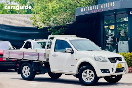 White 2013 Great Wall V240 Ute Tray (4X2)