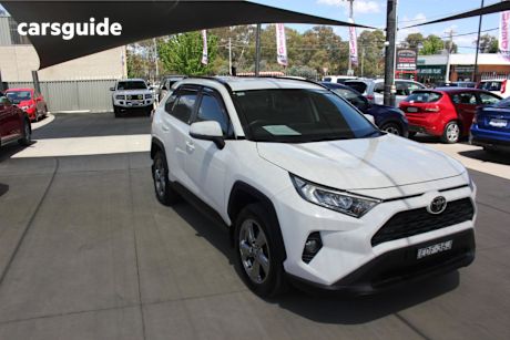 White 2019 Toyota RAV4 Wagon Gxl (2Wd)