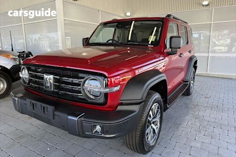 Red 2025 GWM Tank 300 Wagon Ultra Diesel