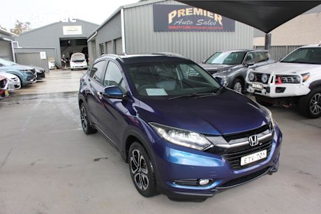 Blue 2015 Honda HR-V Wagon Vti-L