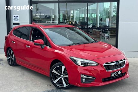 Red 2017 Subaru Impreza Hatchback 2.0S (Awd)