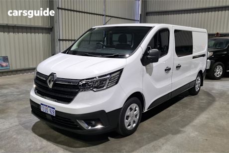 White 2023 Renault Trafic Van L2 Lwb Crew Pro