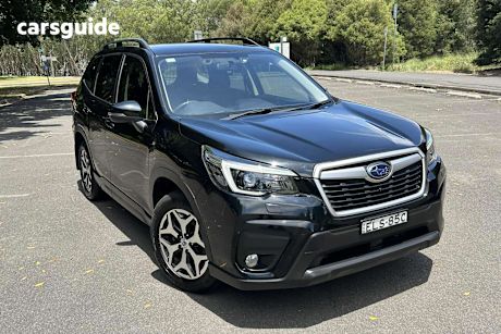 Black 2020 Subaru Forester Wagon 2.5I (Awd)