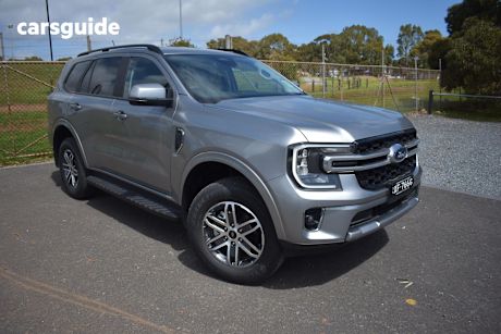 Silver 2025 Ford Everest Wagon Trend (4Wd)