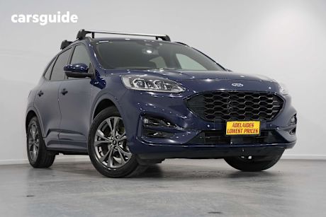 Blue 2021 Ford Escape Wagon St-Line (Awd)