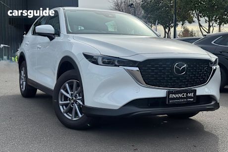 White 2024 Mazda CX-5 Wagon G25 Maxx Sport (Awd)