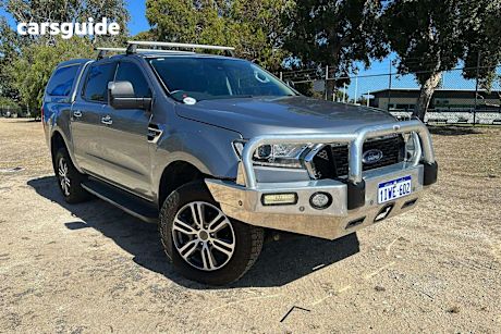 Silver 2021 Ford Ranger Double Cab Chassis Xlt 3.2 (4X4)