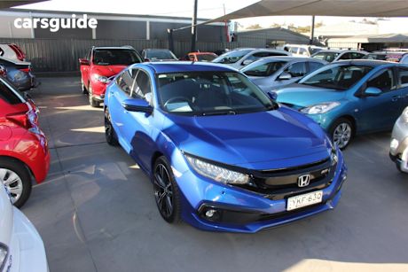 Blue 2020 Honda Civic Sedan Rs