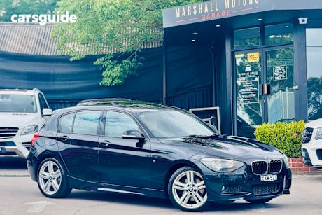 Black 2013 BMW 125I Hatchback