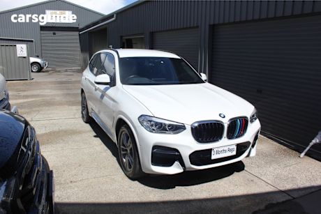 White 2020 BMW X3 Wagon Sdrive20I Xline