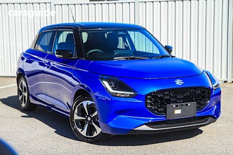 Blue 2025 Suzuki Swift Hatchback Hybrid Glx