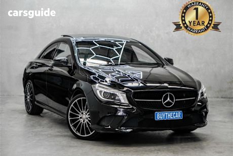 Black 2013 Mercedes-Benz CLA200 Coupe