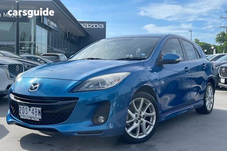 Blue 2012 Mazda 3 Hatchback Sp25