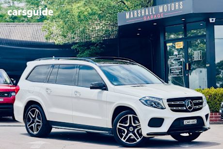 White 2018 Mercedes-Benz GLS500 Wagon 4Matic