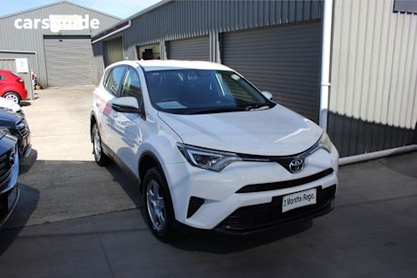 White 2017 Toyota RAV4 Wagon Gx (2Wd)