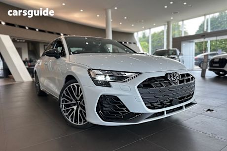 White 2025 Audi S3 Sedan Quattro