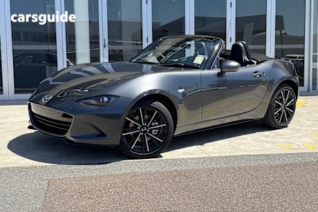 Grey 2025 Mazda MX-5 Convertible G20 Roadster Gt