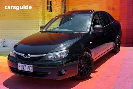 Black 2010 Subaru Impreza Sedan Rx (Awd)