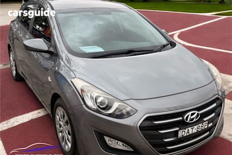 Grey 2016 Hyundai I30 Wagon Tourer 1.6 Gdi