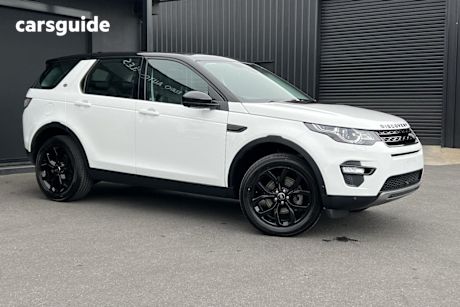 White 2016 Land Rover Discovery Sport Wagon Sd4 Hse Luxury