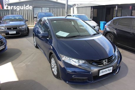 Blue 2013 Honda Civic Hatchback Vti-S
