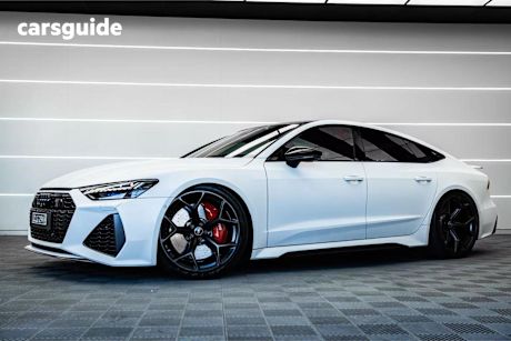 White 2024 Audi RS7 Sportback 4.0 Tfsi Quattro Mhev