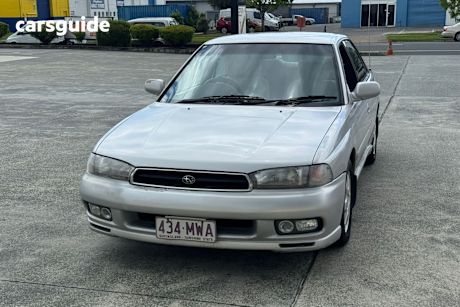 Silver 1998 Subaru Liberty Sedan Rx