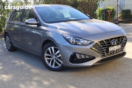 Grey 2021 Hyundai I30 Hatchback