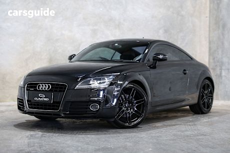 Black 2011 Audi TT Coupe 8J