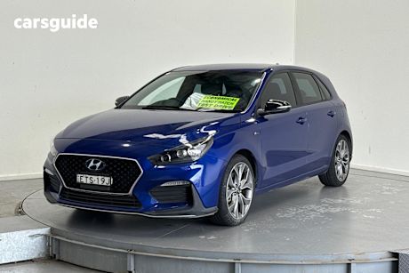 Blue 2022 Hyundai I30 Hatchback N Line