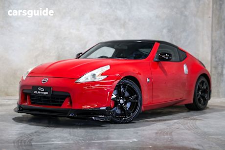 Red 2012 Nissan 370Z Coupe