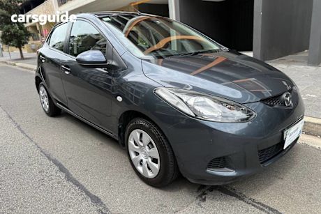 Grey 2007 Mazda 2 Hatchback Neo