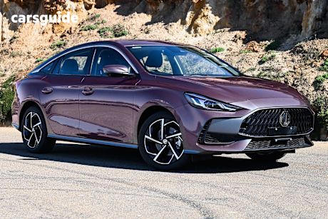 Grey 2025 MG MG5 Sedan Essence