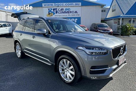 Grey 2016 Volvo XC90 Wagon T6 2.0 Momentum