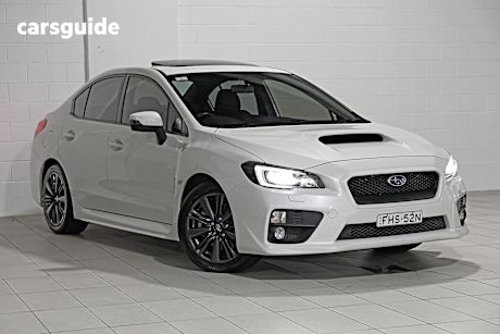 White 2015 Subaru WRX Sedan Premium (Awd)