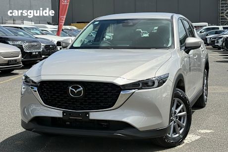 Beige 2024 Mazda CX-5 Wagon G25 Maxx Sport (Fwd)