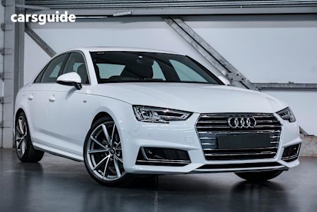 White 2016 Audi A4 Sedan 1.4 Tfsi S Tronic Sport
