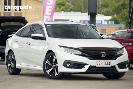 White 2016 Honda Civic Sedan Rs