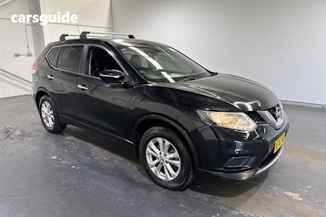 Black 2014 Nissan X-Trail Wagon St 7 Seat (Fwd)