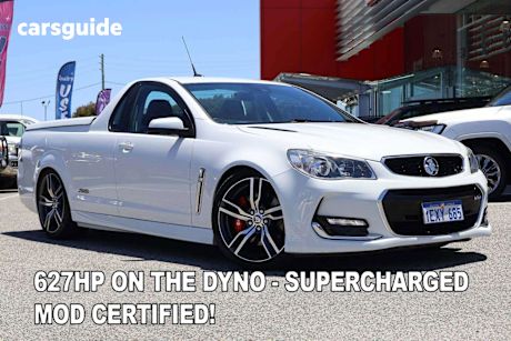 White 2015 Holden UTE Utility Ss-V Redline