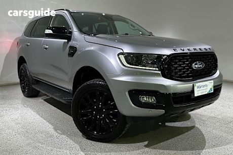 Silver 2021 Ford Everest Wagon Sport (4Wd)